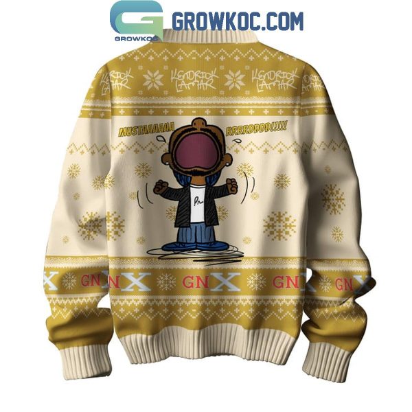 Kendrick Lamar Mustard Gen X 2024 Christmas Ugly Sweater