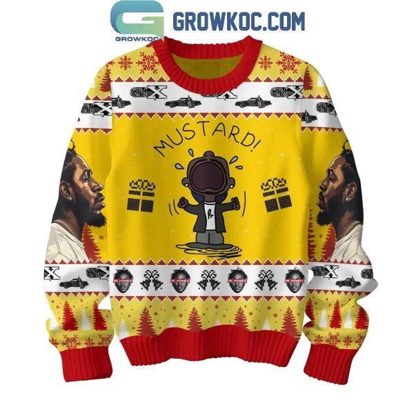 Kendrick Lamar Mustard Not Like Us Not Enough Christmas Ugly Sweater