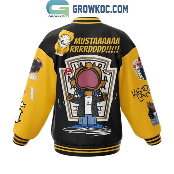 Kendrick Lamar Mustard Not Like Us Not Enough GNX Baseball Jacket