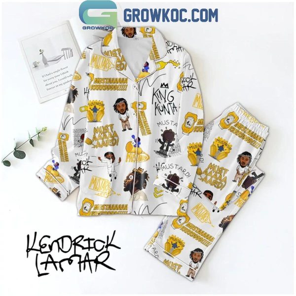 Kendrick Lamar Mustard Not Like Us Not Enough Polyester Pajamas Set