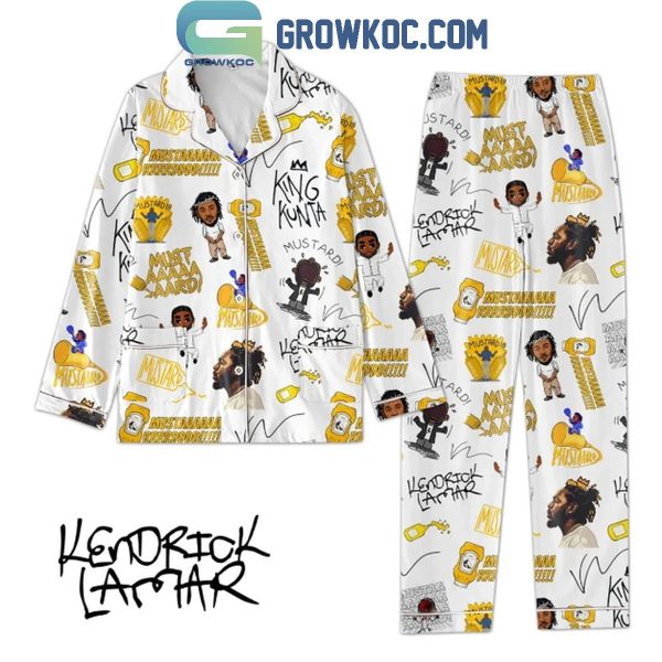 Kendrick Lamar Mustard Not Like Us Not Enough Polyester Pajamas Set