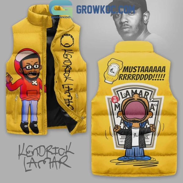 Kendrick Lamar Mustard Not Like Us Not Enough Sleeveless Puffer Jacket