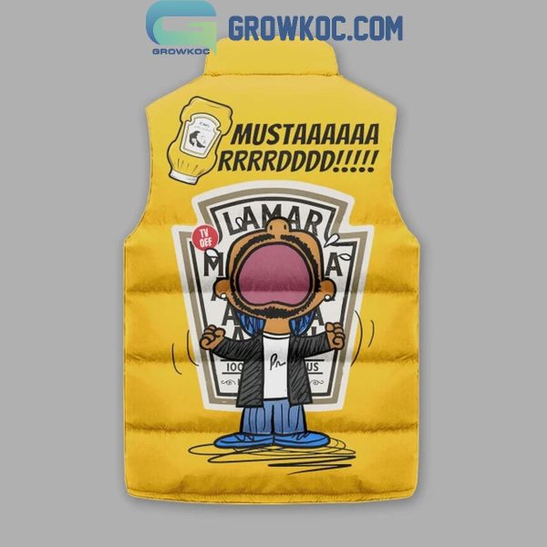 Kendrick Lamar Mustard Not Like Us Not Enough Sleeveless Puffer Jacket