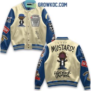 Kendrick Lamar Mustard Not Like Us Ya Dish Baseball Jacket