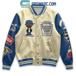 Kendrick Lamar Mustard Not Like Us Ya Dish Baseball Jacket