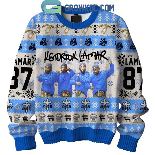 Kendrick Lamar Mustard They Not Like Us Be Merry Ugly Sweater