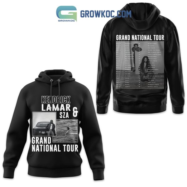 Kendrick Lamar SZA Grand National Tour 2025 Hoodie T-Shirt