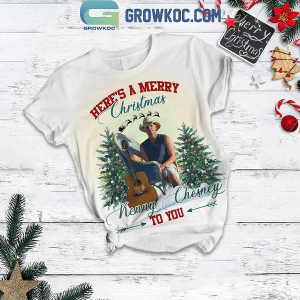 Kenny Chesney Here’s A Merry Christmas To You Fleece Pajamas Set