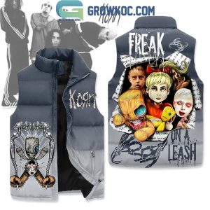 Korn 2025 Freak On A Leash Sleeveless Puffer Jacket