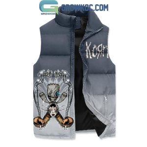 Korn 2025 Freak On A Leash Sleeveless Puffer Jacket