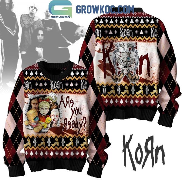 Korn Are You Ready To Celebrate 2024 Christmas Ugly Sweater