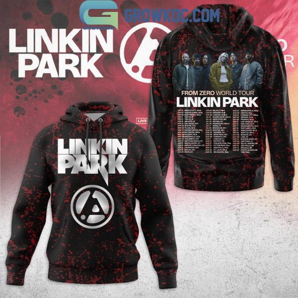 Linkin Park From Zero 2025 World Tour Showtime Celebrating Hoodie T-Shirt