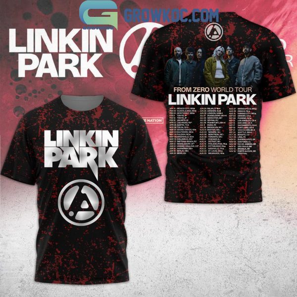 Linkin Park From Zero 2025 World Tour Showtime Celebrating Hoodie T-Shirt