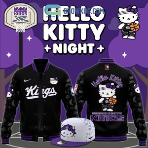 Los Angeles Kings Happy Hello Kitty Anniversary 50th 2024 Baseball Jacket