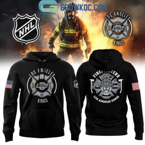 Los Angeles Kings Night Of 2024 Firefighter Appreciation Celebrate Hoodie T-Shirt