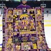 Minnesota Vikings 2024 Playoffs Clinched Skol Vikings Fleece Blanket Quilt