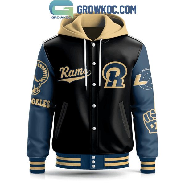 Los Angeles Rams 2024 Since 1937 Football Team New Challenge Baseball Jacket