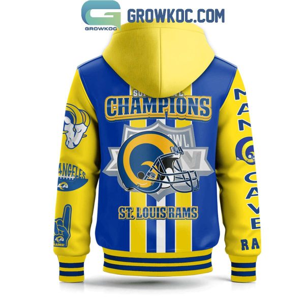 Los Angeles Rams Let’s Go Champions St. Louis Rams 2025 Baseball Jacket