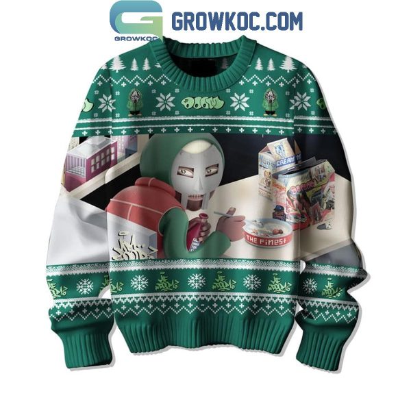 MF Doom Come In We’re Open Christmas Ugly Sweater