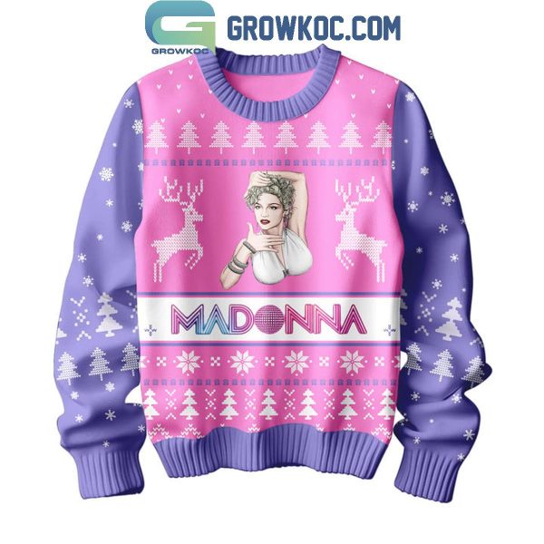 Madonna Let’s Celebrating The Holidays Christmas 2024 Ugly Sweater