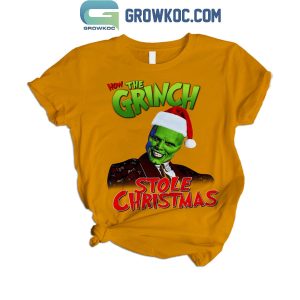 Mask How The Grinch Stole Christmas Fleece Pajamas Set