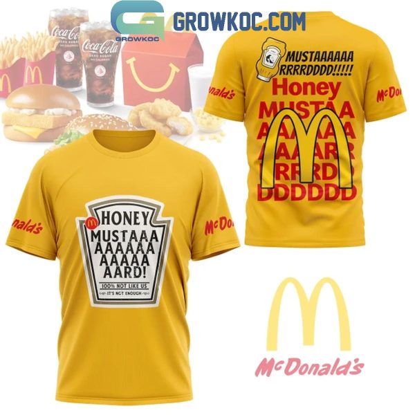 McDonald’s Honey Mustard I’m Lovin’ It Hoodie T-Shirt