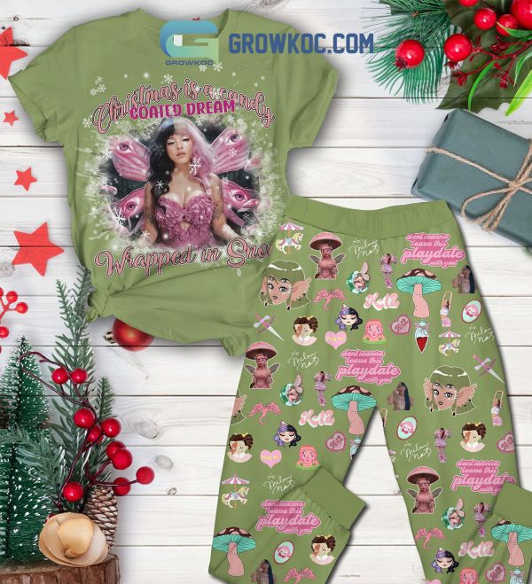 Melanie Martinez Don’t Want To Leave This Play Date Fleece Pajamas Set