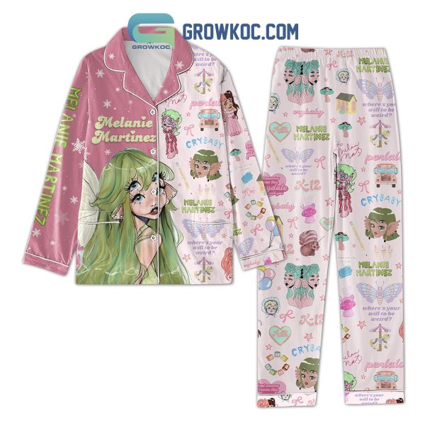 Melanie Martinez Don’t Want To Leave This Play Date Polyester Pajamas Set