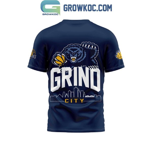 Memphis Grizzlies Grind City 2024 Personalized Hoodie T-Shirt