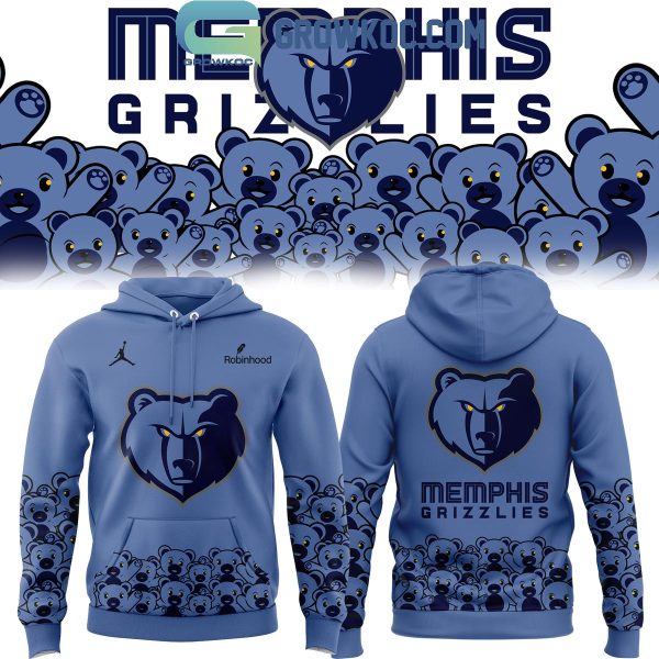 Memphis Grizzlies Teddy Toss Tradition Basketball Hoodie T-Shirt