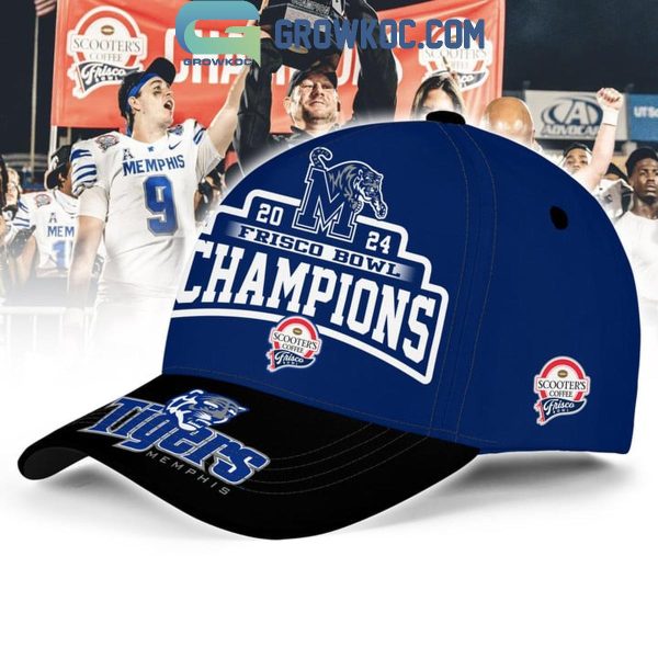 Memphis Tigers 2024 Scooter Coffee Frisco Bowl Champions Cap