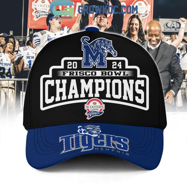 Memphis Tigers 2024 Scooter Coffee Frisco Bowl Champions Cap