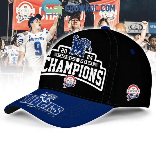 Memphis Tigers 2024 Scooter Coffee Frisco Bowl Champions Cap