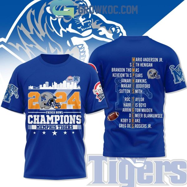 Memphis Tigers Champions Of Frisco Bowl 2024 Hoodie T-Shirt