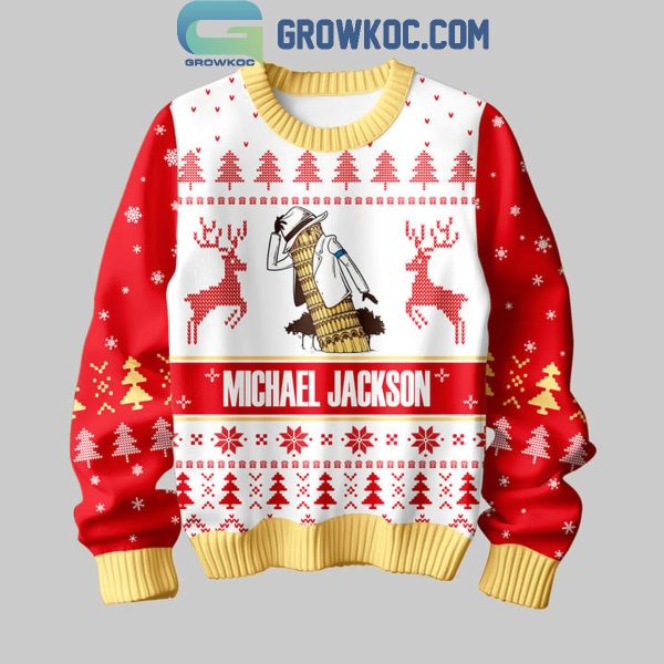 Michael Jackson Shamone Christmas 2024 Ugly Sweater