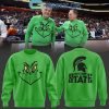 Michigan State Spartans Merry Grinchmas From Tom Izzo Hoodie Long Pants