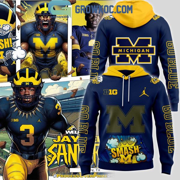 Michigan Wolverines Go BlueTime To Smash 2024 Hoodie T-Shirt