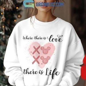 Mickey Mouse And Minnie Love You Lots Valentine 2025 Hoodie T-Shirt