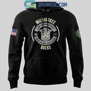 Milwaukee Bucks 2024 For Law Enforcement Appreciation Day Hoodie T-Shirt