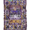 Los Angeles Lakers 79th Anniversary 1846-2025 Forever Fleece Blanket Quilt