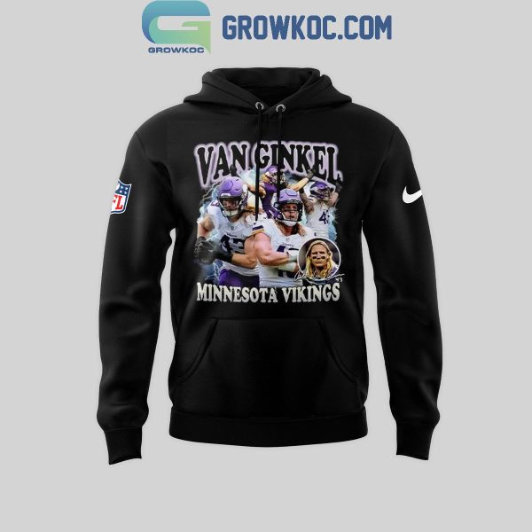 Minnesota Vikings Football 2024 Star Andrew Van Ginkel Hoodie T-Shirt