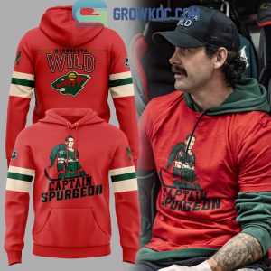 Minnesota Wild 2024 Captain Jared Spurgeon Hoodie Long Pants