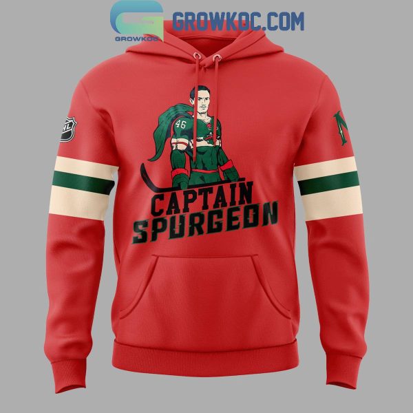 Minnesota Wild 2024 Captain Jared Spurgeon Hoodie Long Pants