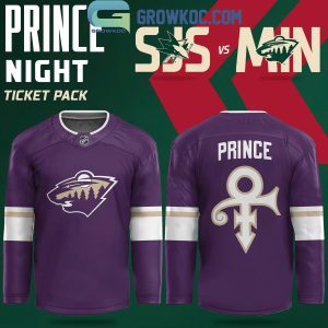 Minnesota Wild 2024 Prince Purple Rain Night Hockey Jersey