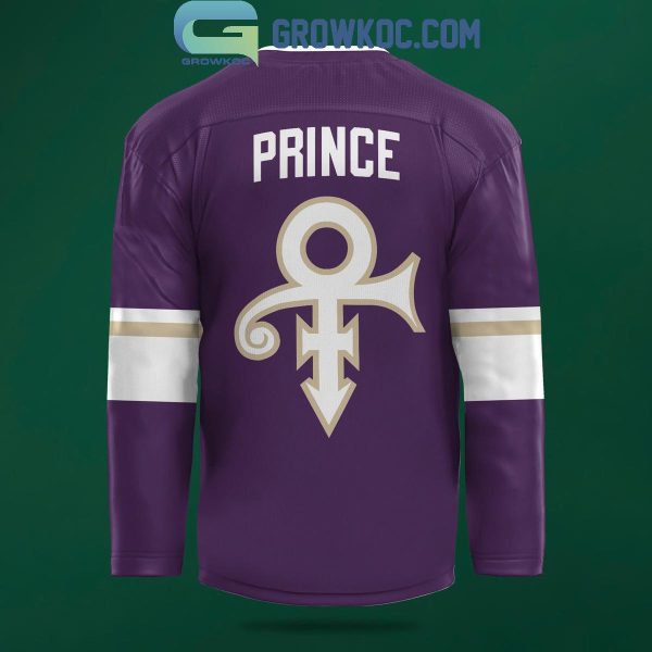 Minnesota Wild 2024 Prince Purple Rain Night Hockey Jersey