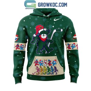 Minnesota Wild Grateful Dead 2025 Christmas Happy New Year Hoodie Long Pants