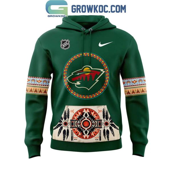 Minnesota Wild Native American Heritage 2024 Hoodie Long Pants