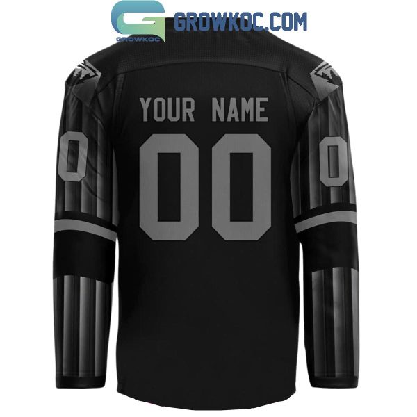 Minnesota Wild Star War Nights 2024 Darth Vader Personalized Hockey Jersey