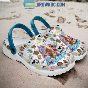 Moana 2 Disney Where The Sky Meets The Sea Personalized Crocs Clogs