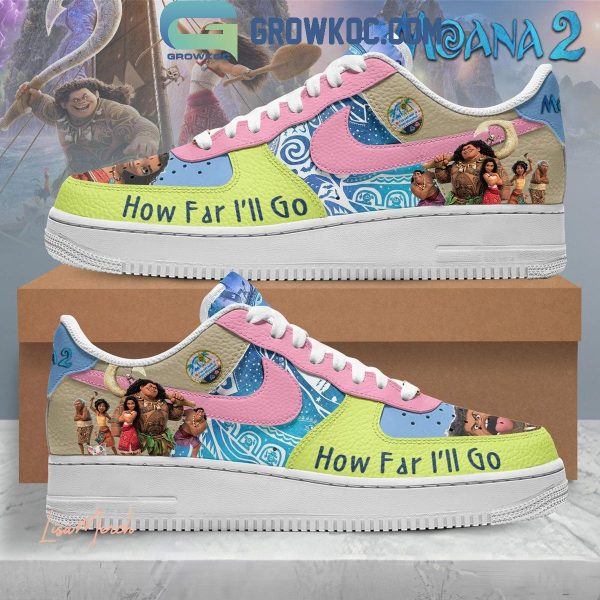 Moana 2 How Far I’ll Go With You 2024 Air Force 1 Shoes